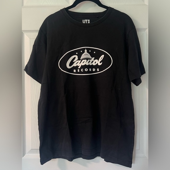 Men's Uniqlo Capital Records Hollywood California Tee - Picture 1 of 4